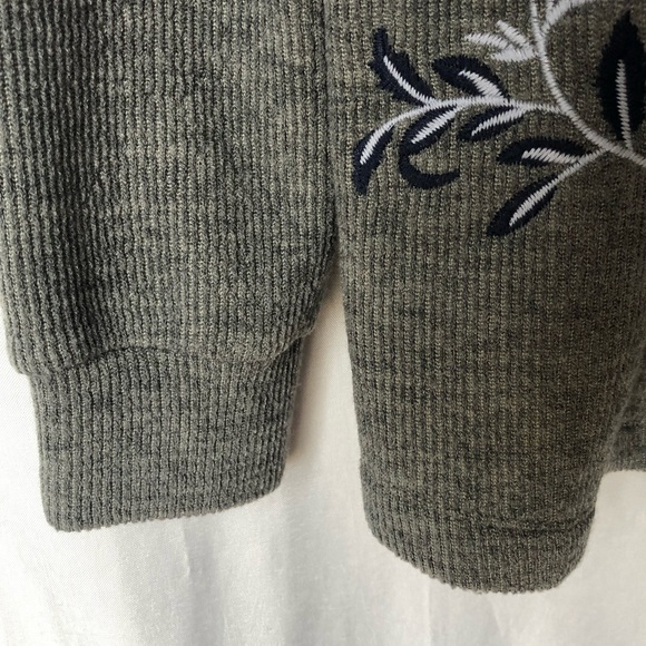 THML Embroidered Open Front Waterfall Jacket with Waist Cinch - Picture 10 of 16